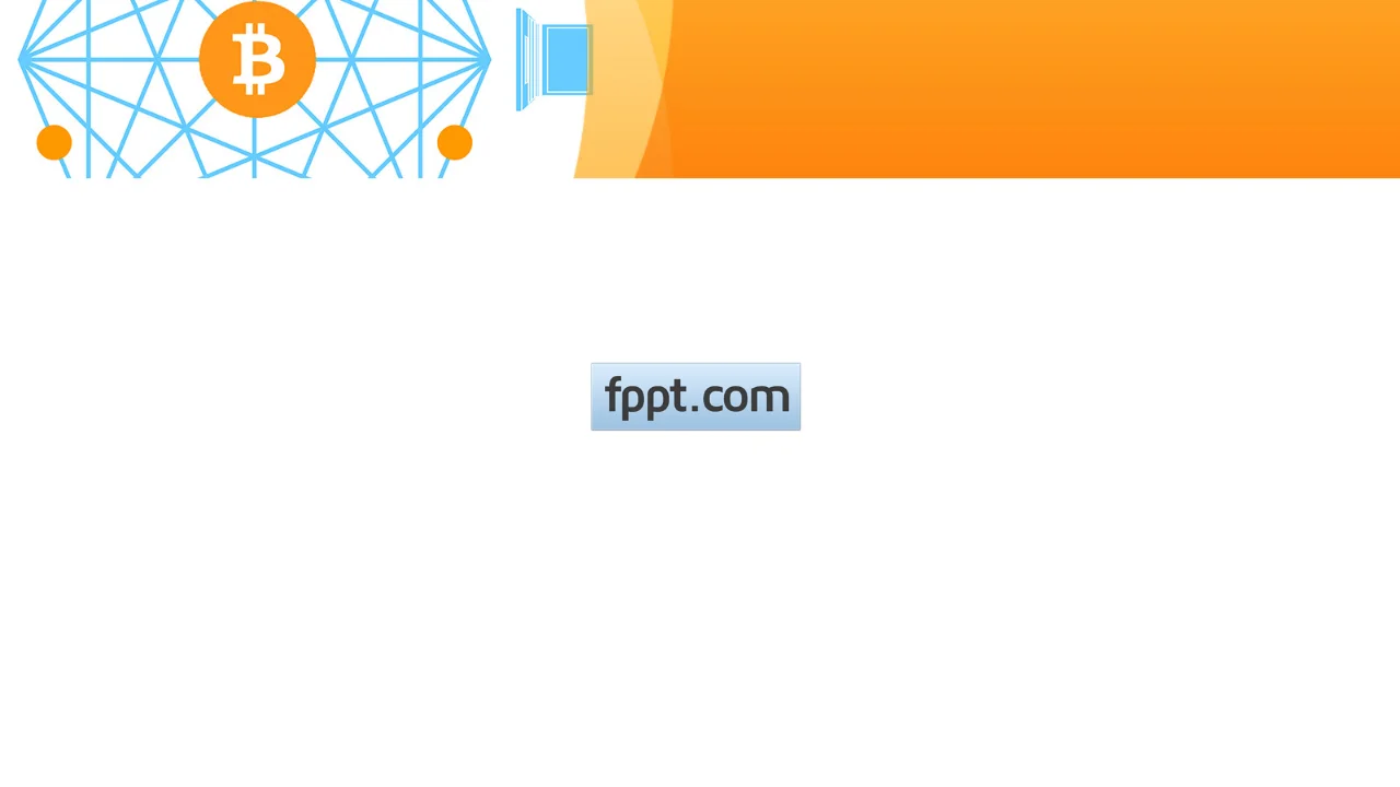 Free Cryptocurrency Network PowerPoint Template
