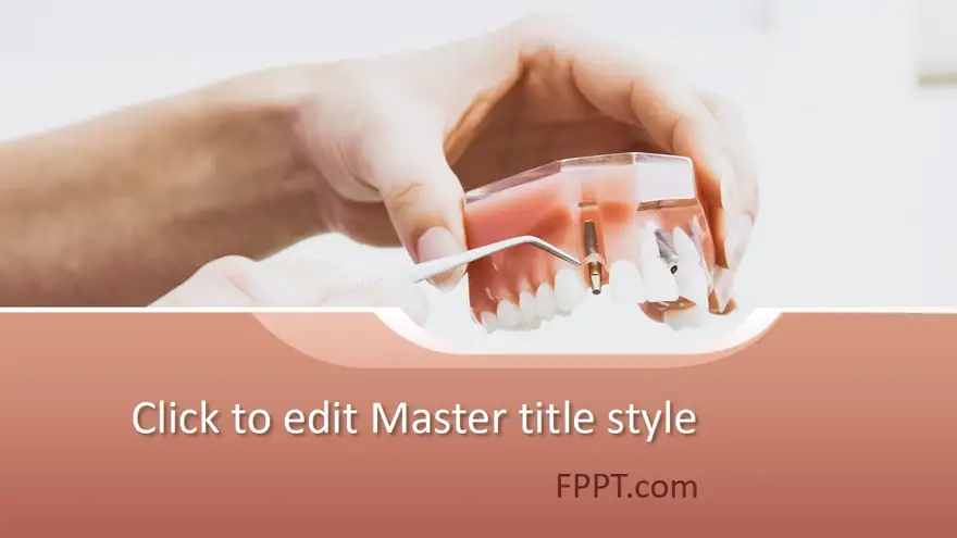 Free Dental Clinic PowerPoint Template