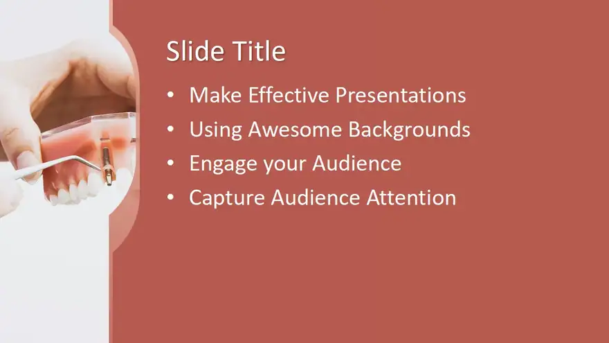 Free Dental Clinic PowerPoint Template