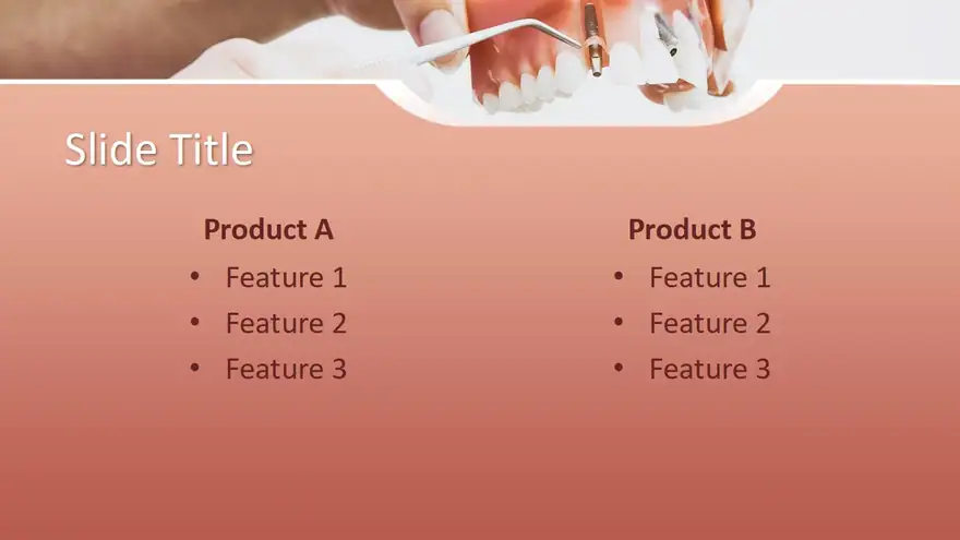 Free Dental Clinic PowerPoint Template