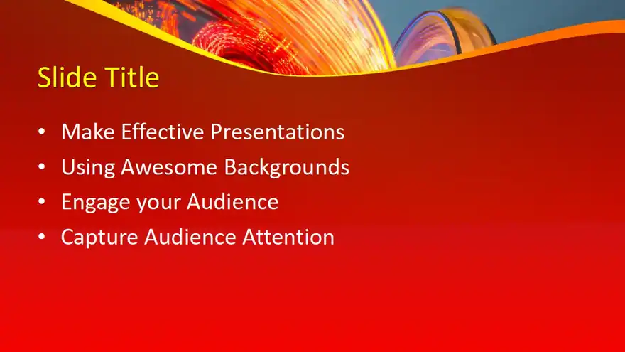 Free Entertainment PowerPoint Template