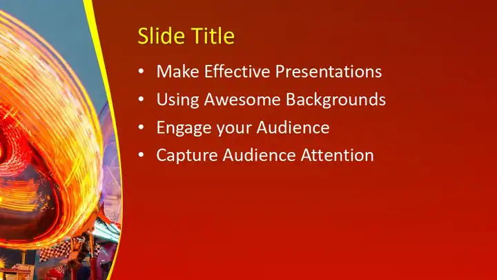 Free Entertainment PowerPoint Template