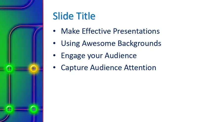 Free Green Tech PowerPoint Template