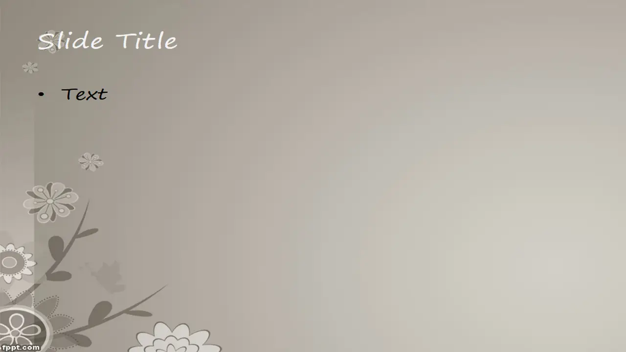Free Hair Care PowerPoint Template