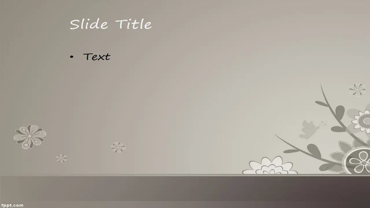 Free Hair Care PowerPoint Template