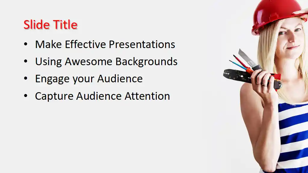 Free Home Maintenance PowerPoint Template