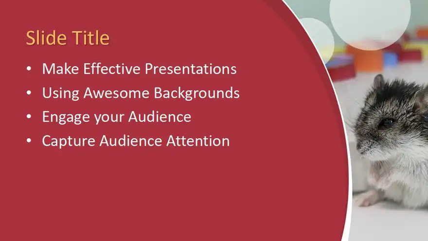 Free Lab Rat PowerPoint Template