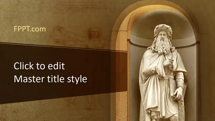 Free Leonardo Da Vinci PowerPoint Template