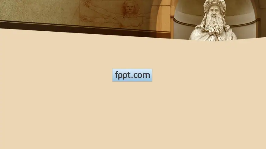 Free Leonardo Da Vinci PowerPoint Template
