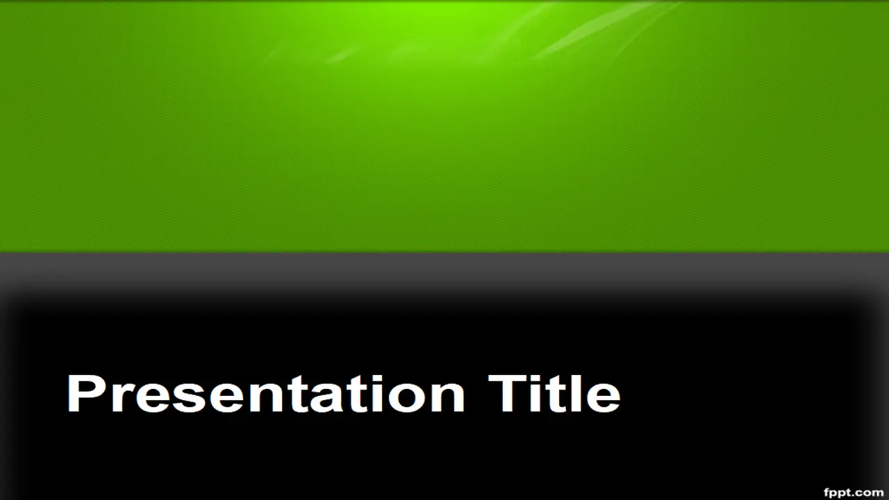 Free Millionaire PowerPoint Template