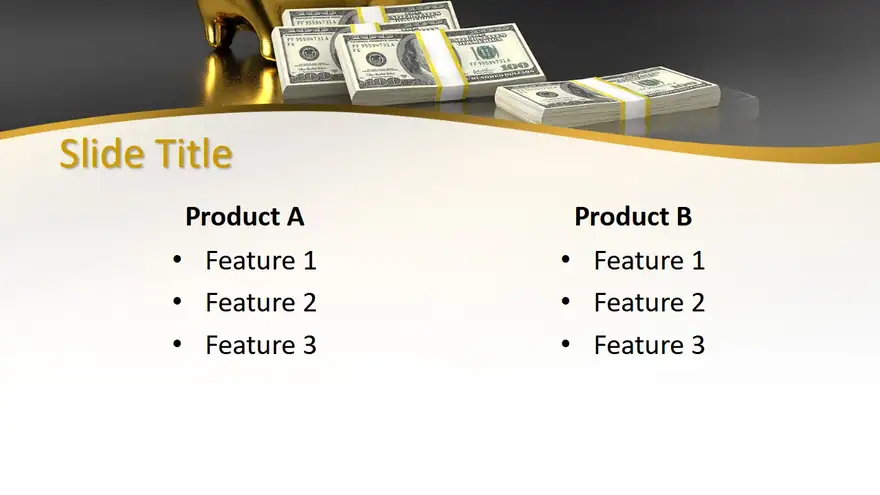 Free Moneybox PowerPoint Template