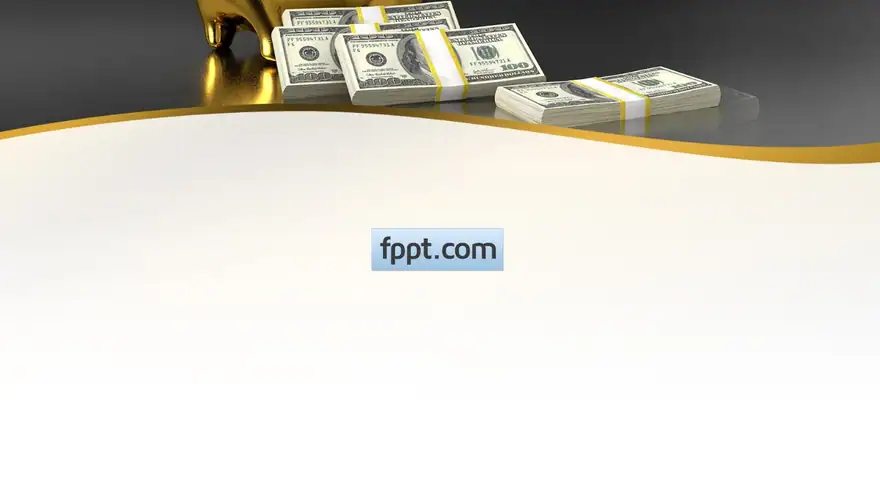 Free Moneybox PowerPoint Template