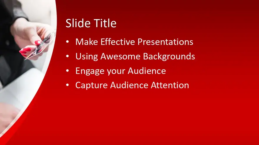 Free Online Purchase with Credit Card PowerPoint Template