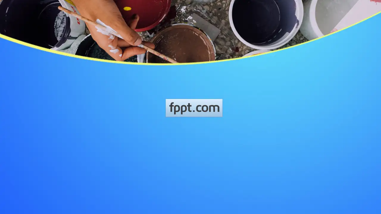 Free Paint PowerPoint Template