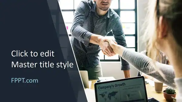 Free Partnership Agreement PowerPoint Template