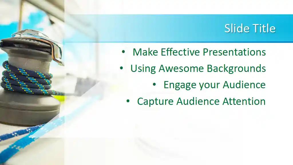 Free Sailing PowerPoint Template