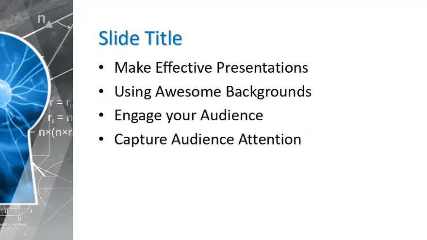 Free Science Knowledge PowerPoint Template