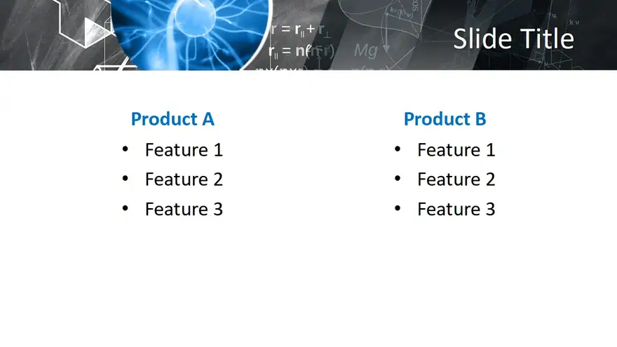 Free Science Knowledge PowerPoint Template