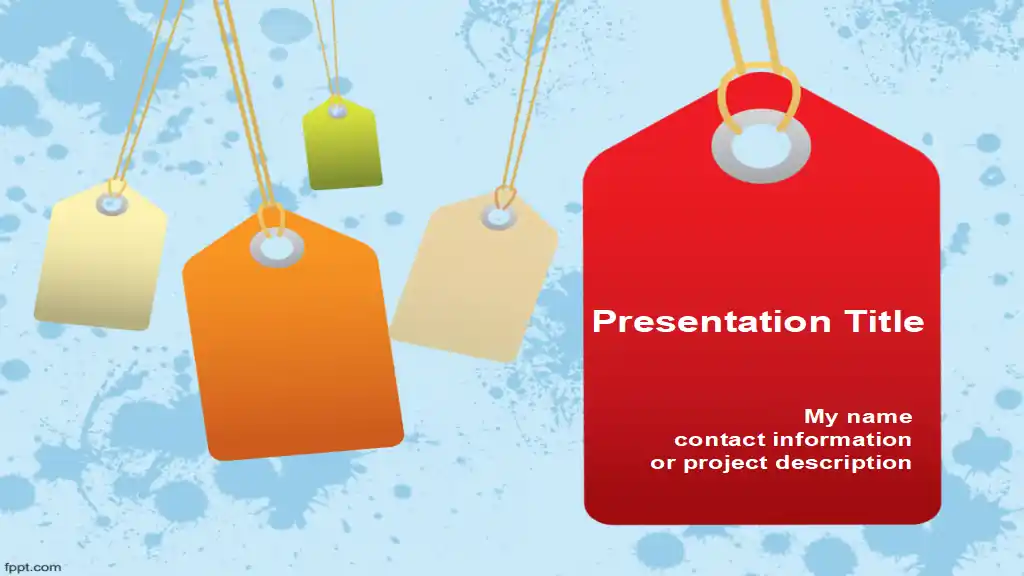 Free Shop PowerPoint Template