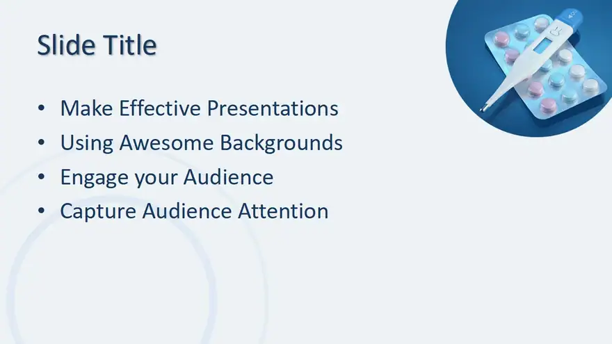 Free Thermometer PowerPoint Template