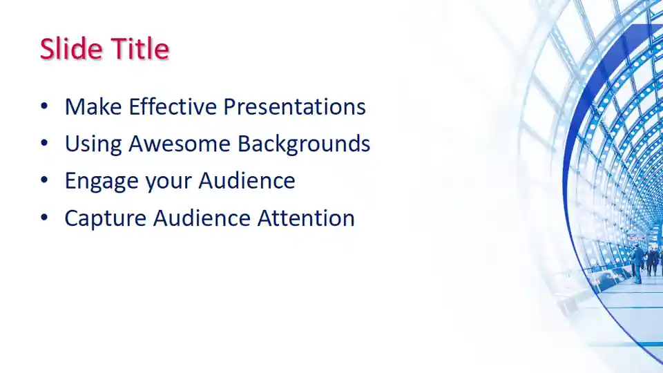 Free Train PowerPoint Template