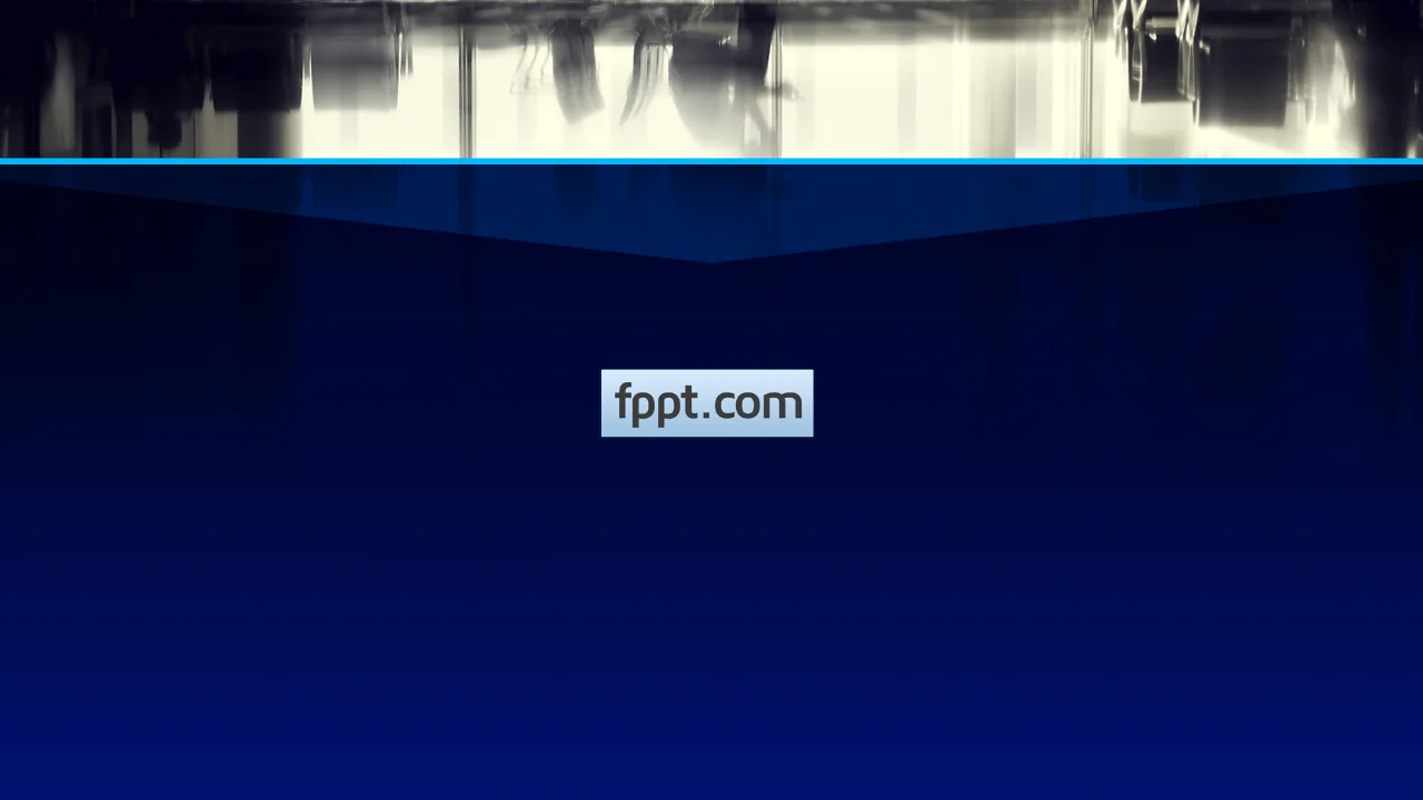 Free Waiting Hall PowerPoint Template