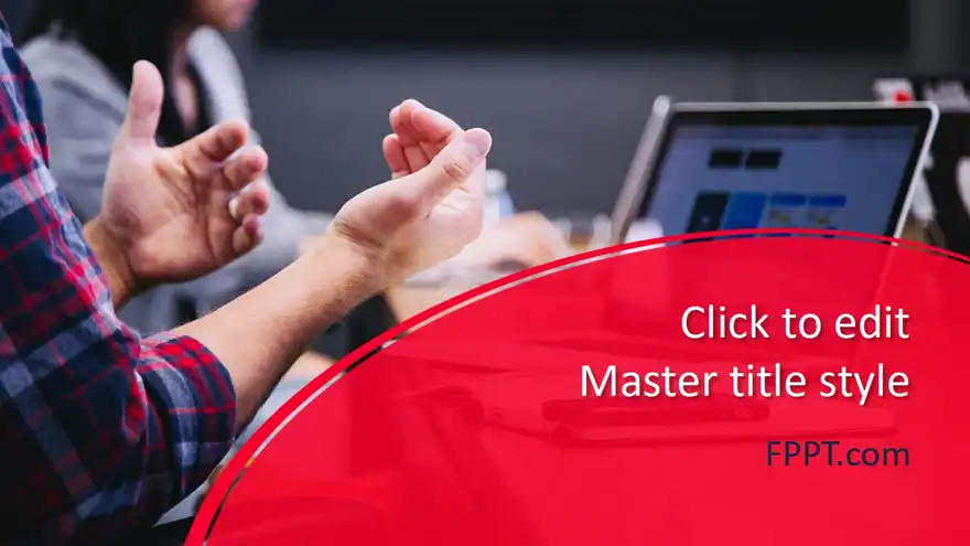 Free Working in the Office PowerPoint Template