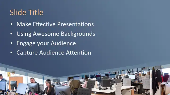 Free Workspace PowerPoint Template