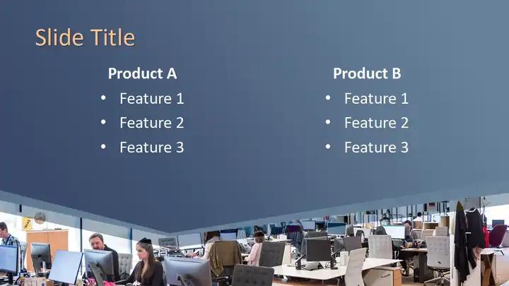 Free Workspace PowerPoint Template