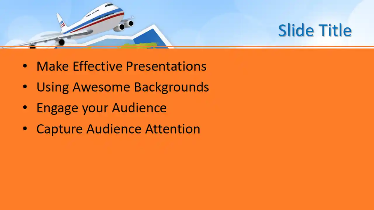 Free World Trip PowerPoint Template