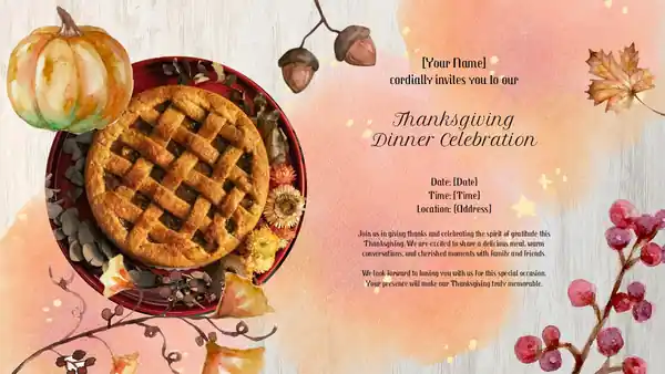Friendsgiving Invitations