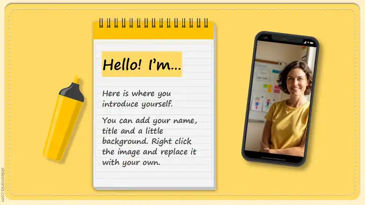 Gadgets and Notes – Free Group Project Presentation Template