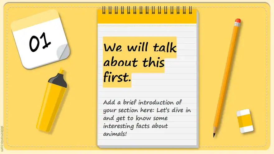 Gadgets and Notes – Free Group Project Presentation Template