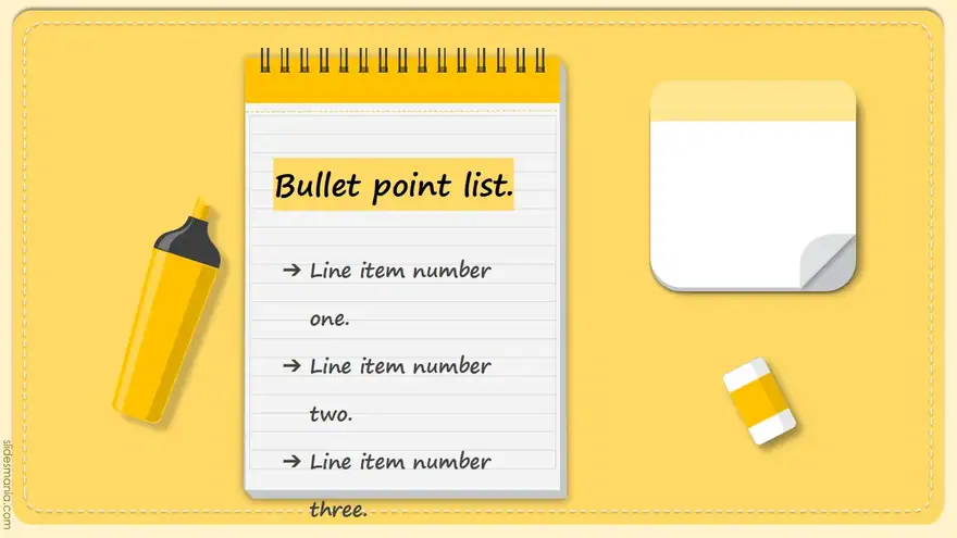 Gadgets and Notes – Free Group Project Presentation Template
