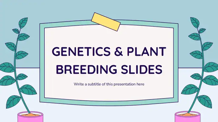 Genetics And Plant Breeding Slides