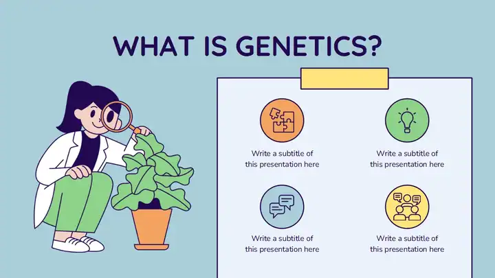 Genetics And Plant Breeding Slides