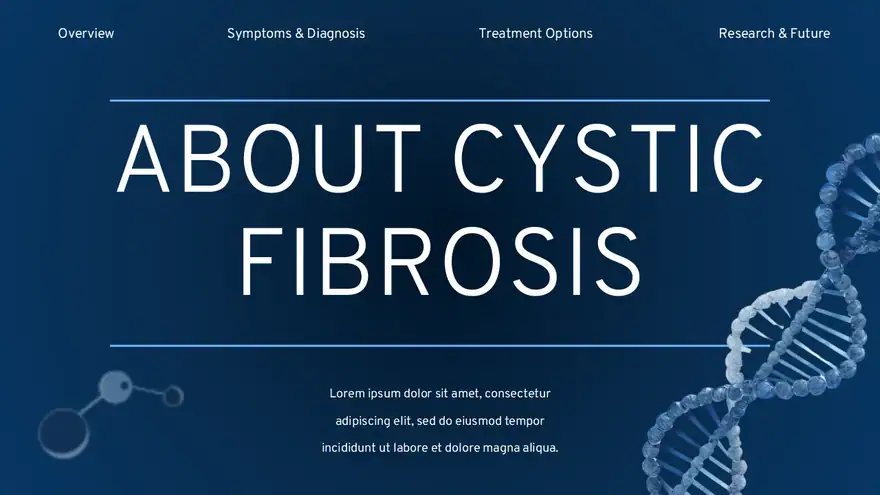 Genetics Of Cystic Fibrosis Slides