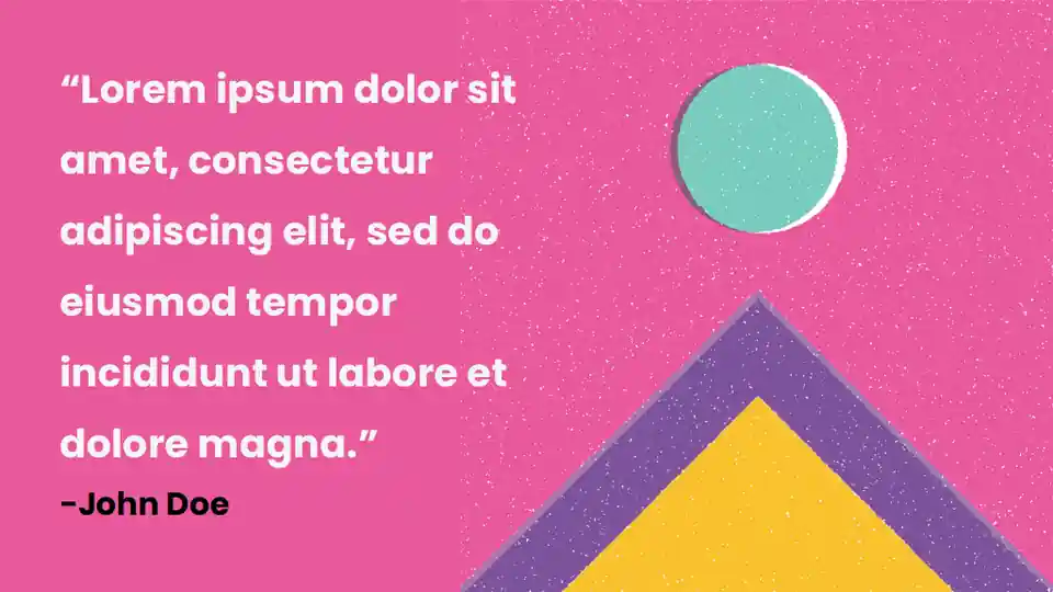 Geometric Brainstorm Slides