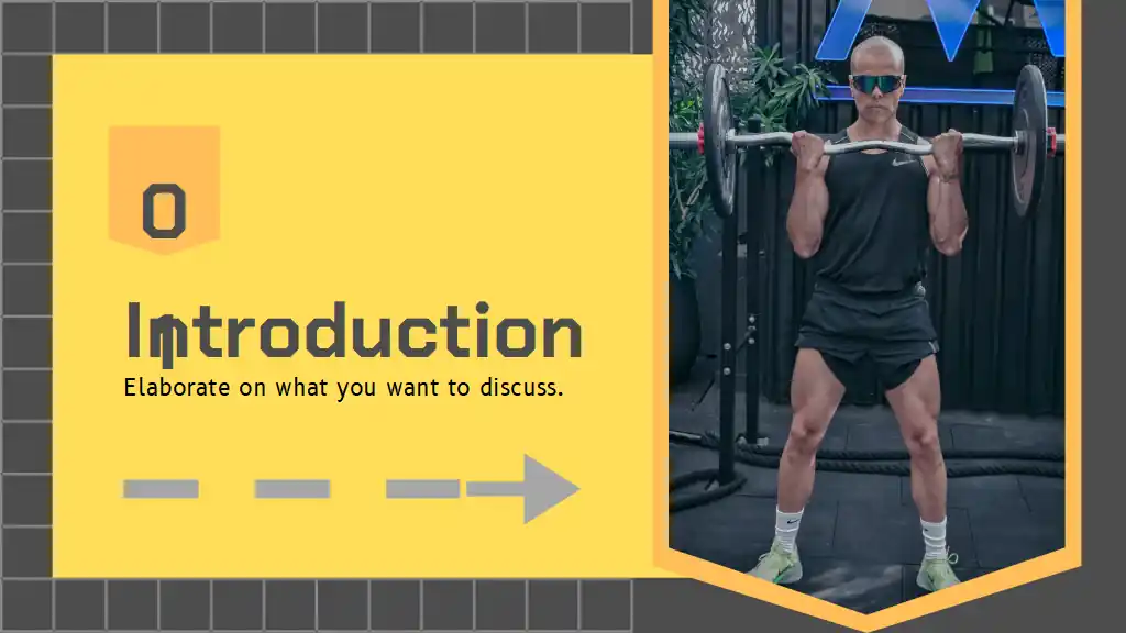 Geometric High Intensity Interval Training Gym Center Slides