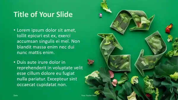 Green Cycle Template