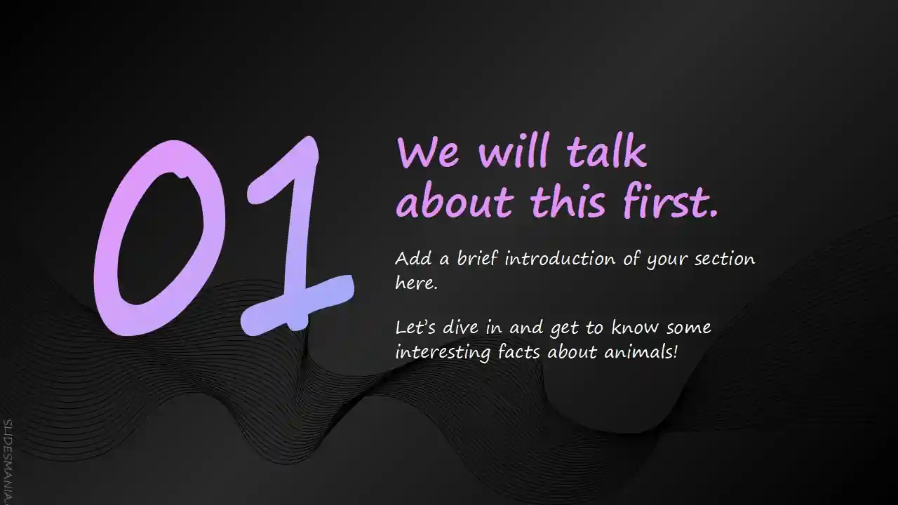Hendrix, modern dark slides theme.