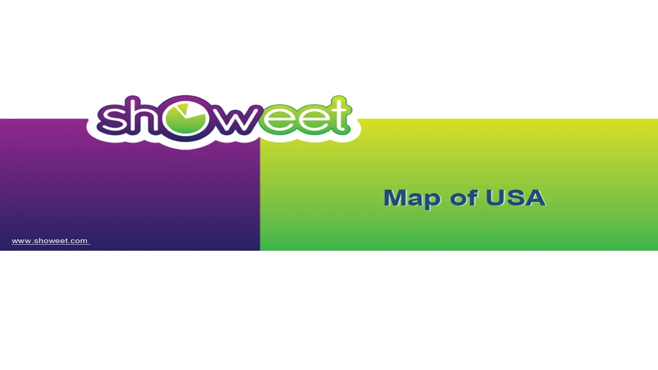 Hi-Def Editable PowerPoint Map of USA – Free Map