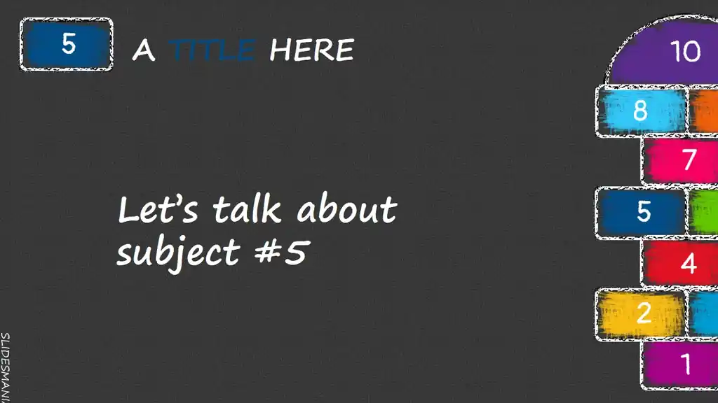 Hopscotch Free Template for Google Slides or PowerPoint