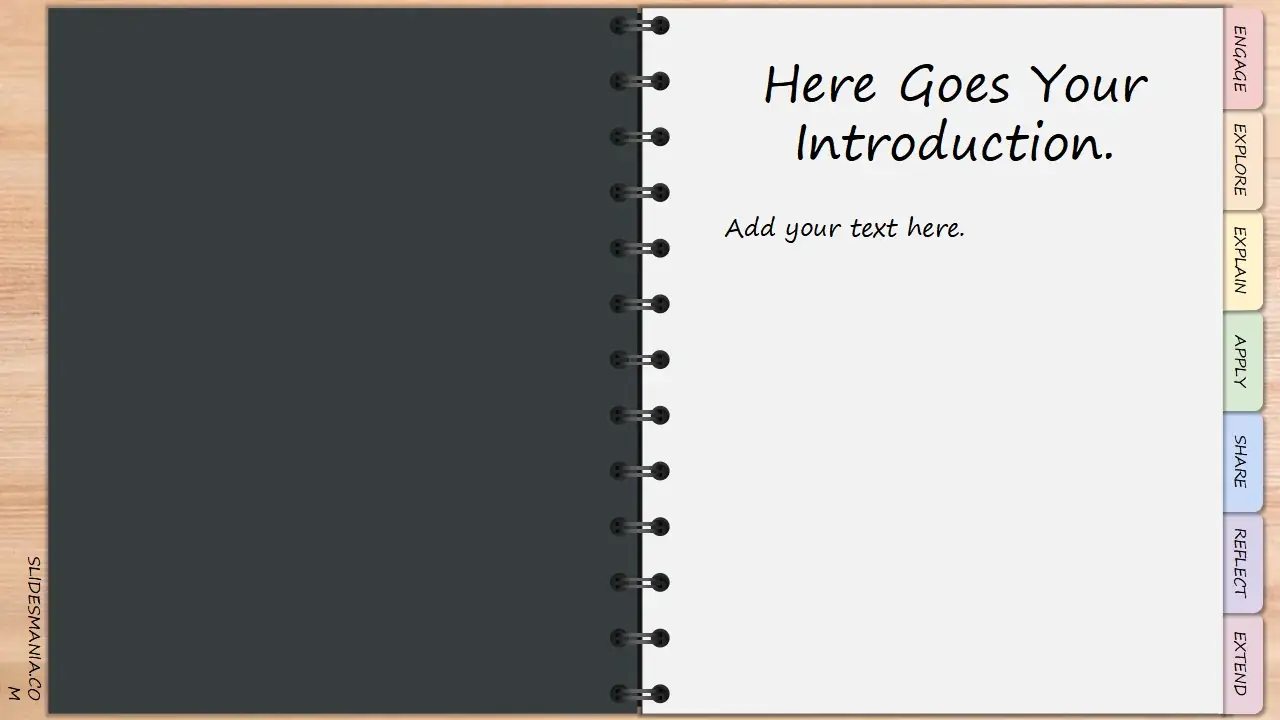 Hyperdoc handbook template with interactive tabs.