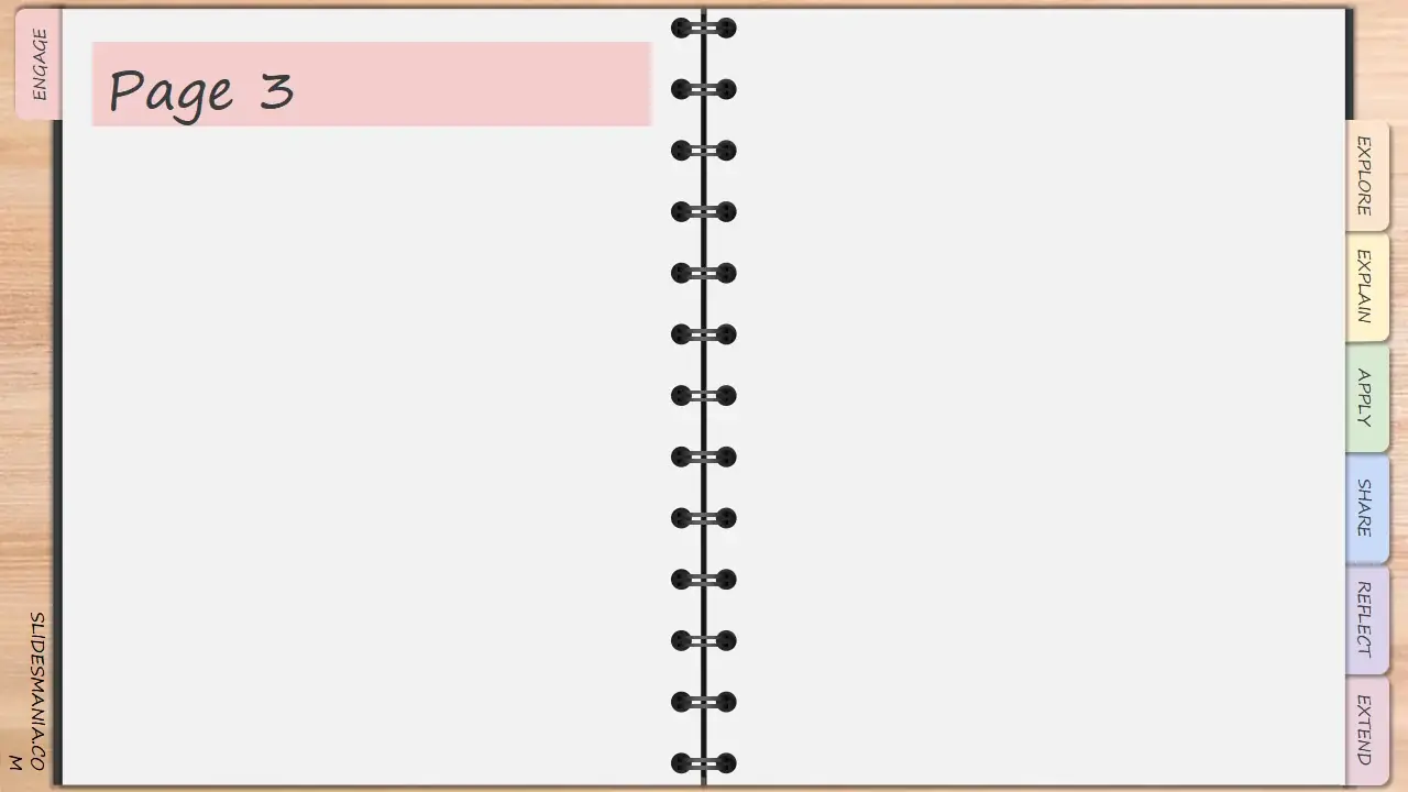 Hyperdoc handbook template with interactive tabs.
