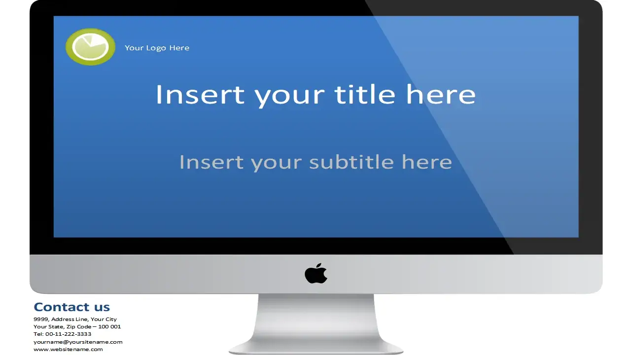 iMac PowerPoint Template