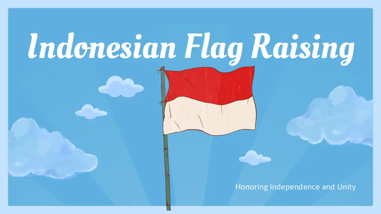 Indonesian Flag Raising Slides