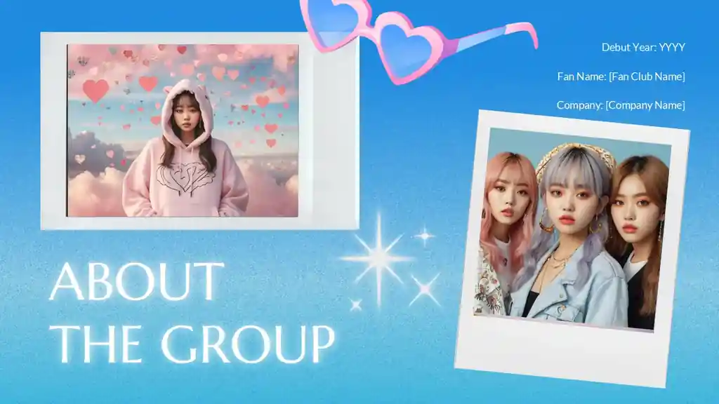 KPOP Dreamcore Aesthetic Background Slides