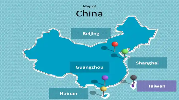 Map of Taiwan Template