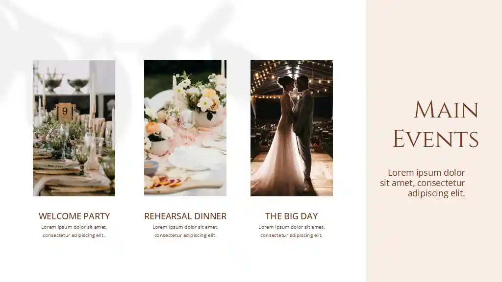Minimal Wedding Digital Memory Book Slides